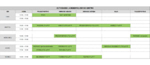 Lee más sobre el artículo OFERTA PECHADA Actividades extraescolares 25-26